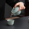 SUSHI CERAMICS Ru Kiln Portable Tea Set