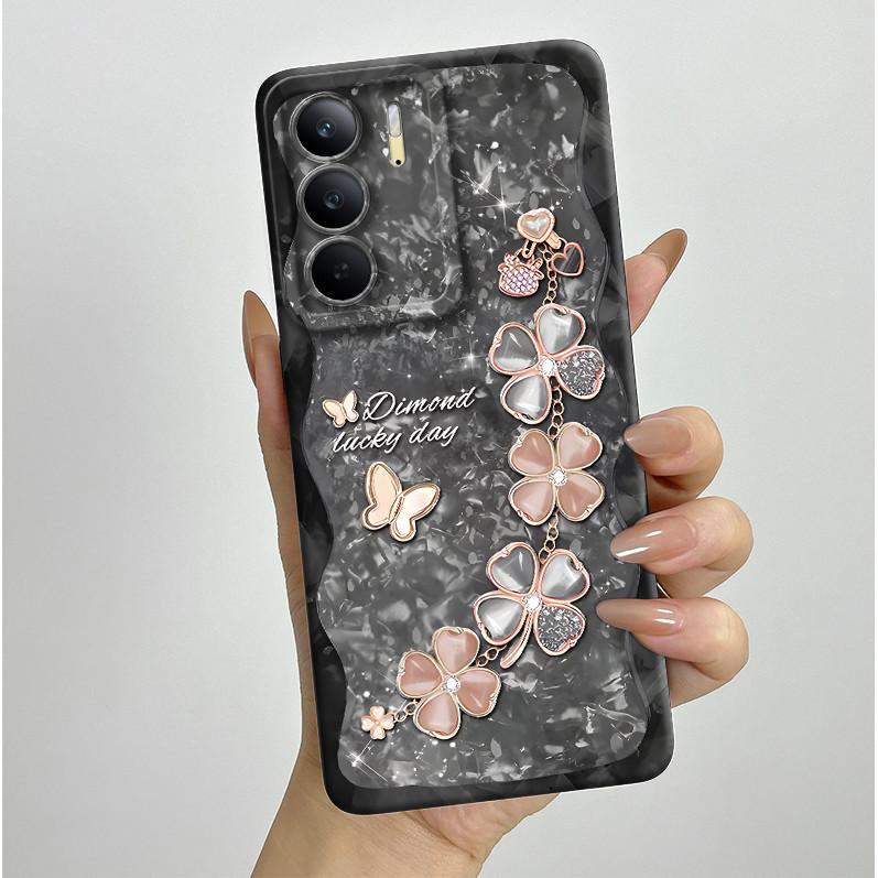 For Realme C75 C75x Case Cover Pretty Flowers Soft Silicone Phone Case For OPPO Realme C 75 C75 X RealmeC75 4G Bumper ShockProof