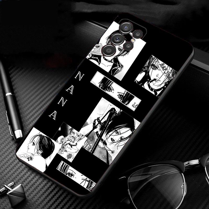 Phone Case For Samsung Galaxy S26 S25 S24 S23 S22 Ultra S23 S22 S25 Plus S24FE S23FE S26Edge Nana Osaki Anime