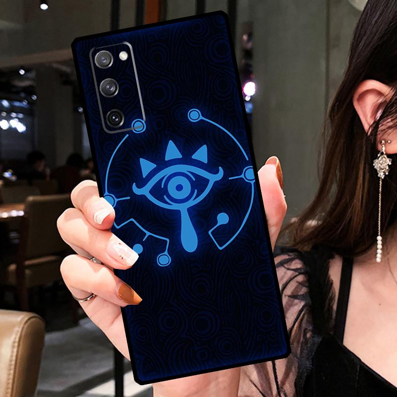 Custodia per Telefono Sheikah Slate Per Samsung Galaxy S22 Ultra S20 S21 FE Note 20 Note 10 S8 S9 S10 Plus Cover