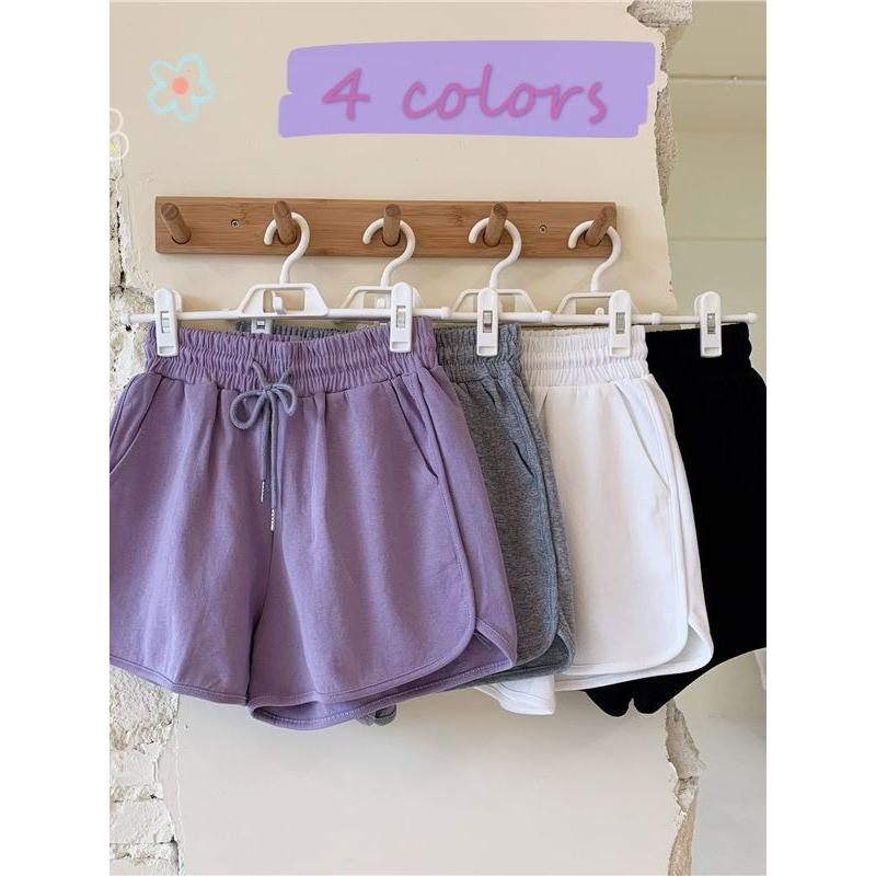 Fat Mm Plus Size Sports Shorts Women's Summer Loose and Thin Home Wide-leg Casual Pants for Outer Wear