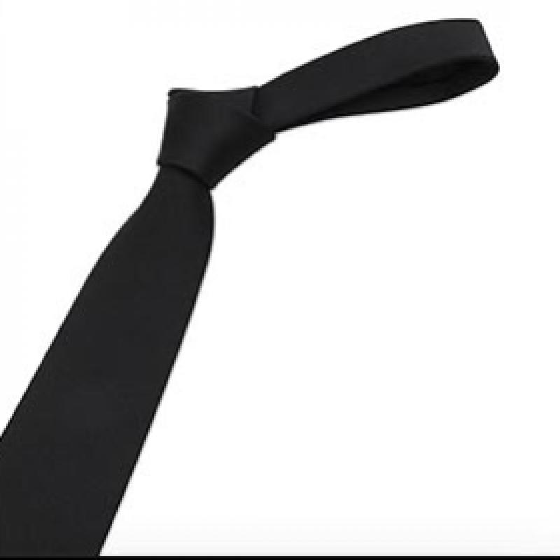 Daks Men S Solid Funeral Tie Dmg1acf1000k1