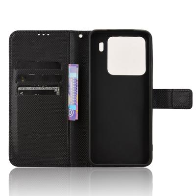 For Xiaomi 15 Pro Case PU Leather Diamond Texture Wallet Phone Cover