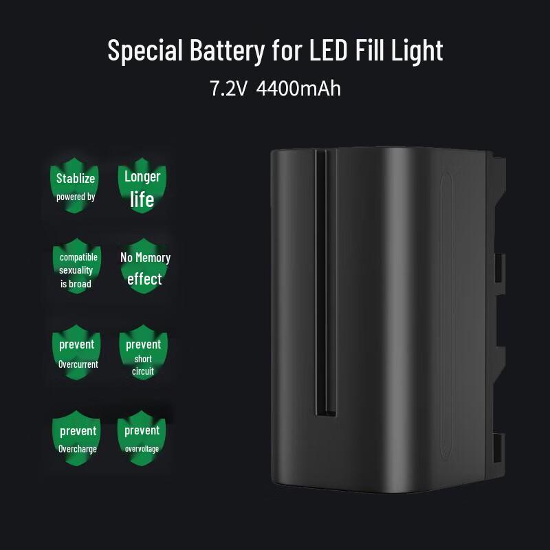 GVM High-Capacity Lithium Batteries & Kits for Photography Lights