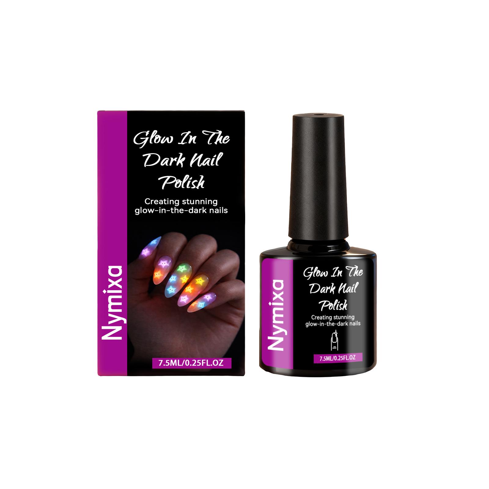 Nymixa Glow-in-the-Dark Nail Polish for Daily Party Art