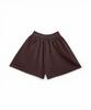 Bonseullipi Soft Crystal Stud Flare Skort (Brown)