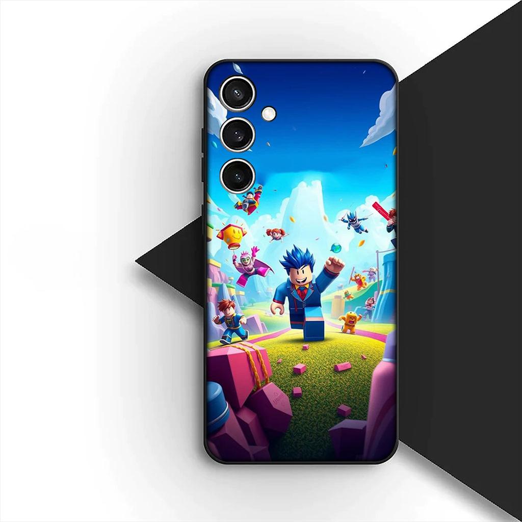 Cover Wallpaper R-Robloxs for Motorola Moto G86 G57 G67 G24 G15 G54 Power G13 G14 G34 G35 G45 G60 G53 G55 G64 G75 G72 Phone Case