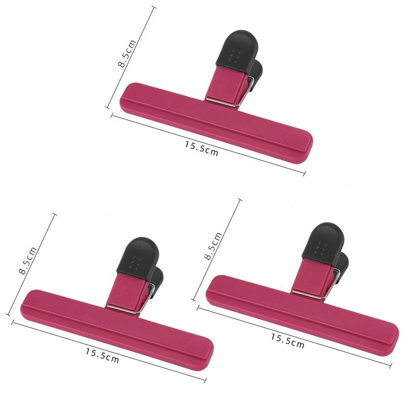 Tragbare Beutelclips, Küchenaufbewahrung, Lebensmittel-Snack-Versiegelung, Beutelclips, Versiegelungsklemme, Kunststoffwerkzeug, Küchenorganisationszubehör