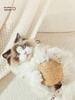 Interactive Sisal Scratch Ball for Cats, 8-10 Cm, for Cleaning Kittens Teeth, Anti-bite, Sound Toy, Pet Supplies