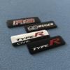 Car Aluminium Emblem Sticker Accessory For  Civic FIT Accord Prelude CRV 5th Mugen City CRZ CRX Jazz HRV Pilot Odyssey Insi