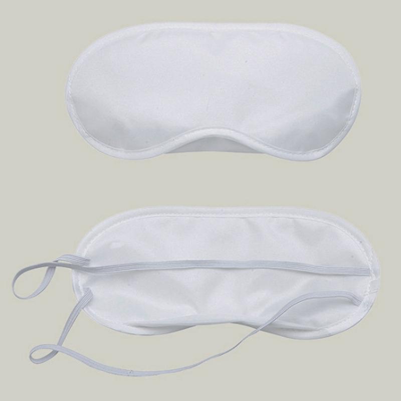 50 Teile/los Wiederverwendbare Augenbinden Weiche Masken Schwarz Schatten Patches Augenbinde Schlaf für Nacht Reise auf Augen Schlafen Abdeckung