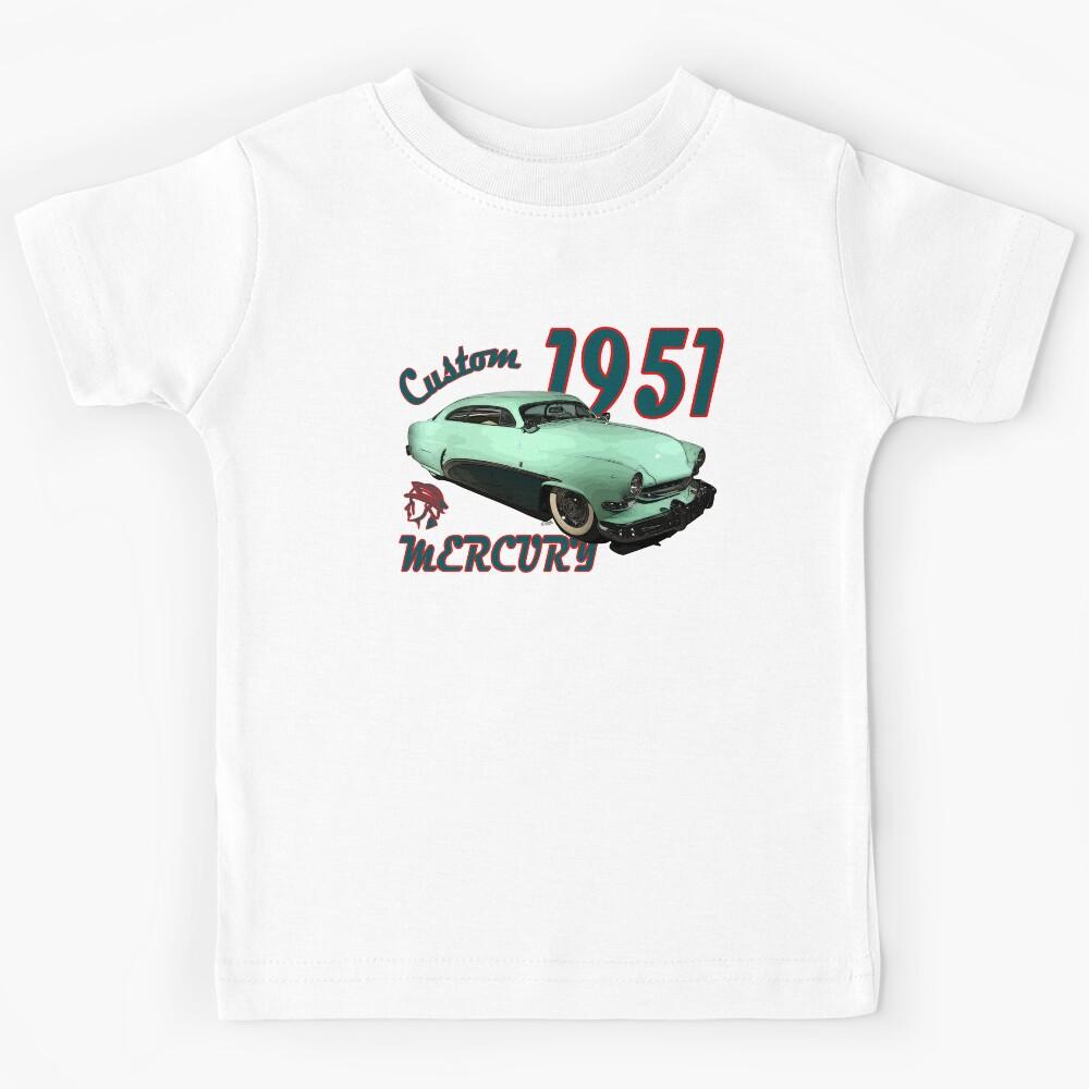 1951 Hirohata Mercury Custom Leadsled by Barris Kustoms Kids T-Shirt 110