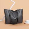 Ladies Bag Casual Shoulder Bag Light Texture Large Capacity Middle-aged Mother Bag PU Leather Handbag