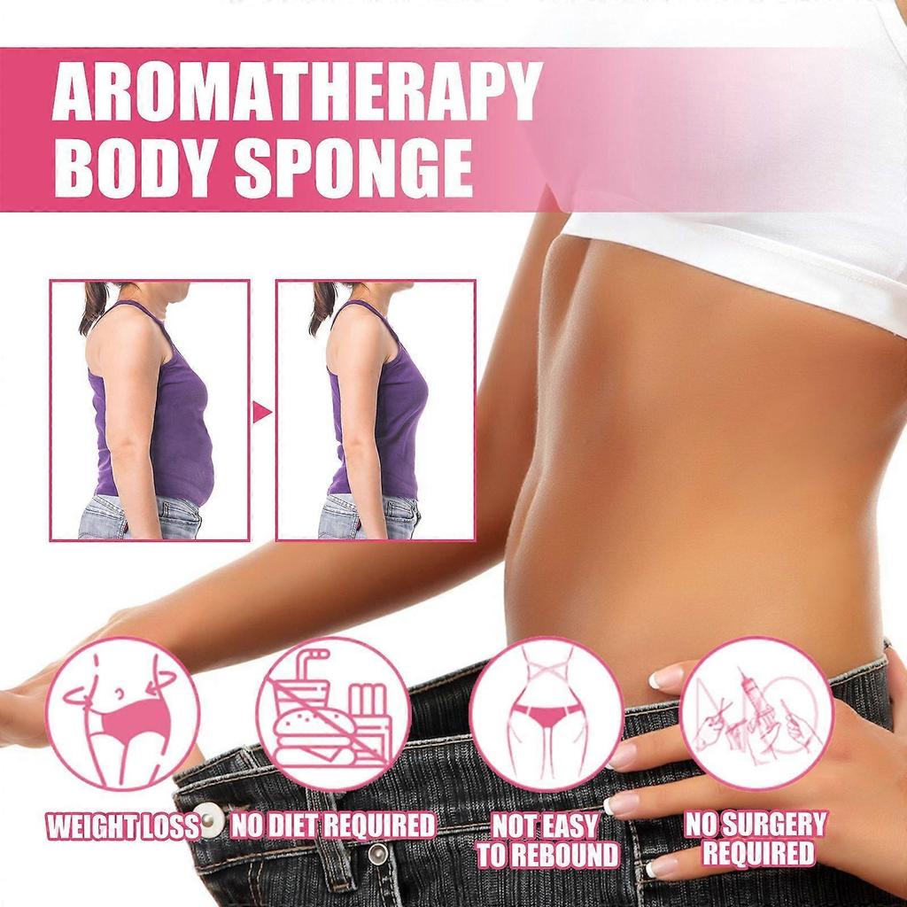 Eelhoe Aromatherapy Body Sponge - Firms Skin Tones Belly Calves And Arms