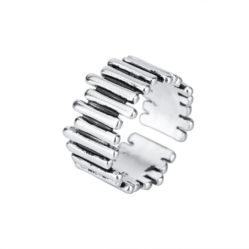 Men’s S925 Silver Index Finger Ring - Trendy Niche Style, Internet Celebrity-Inspired, Simple Yet High-End.