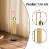 Wind Bell Calligraphy Painting Brush Holder Metal Small Hanging Decoration Chime for Office