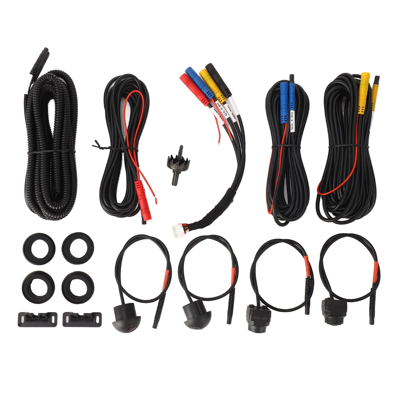 

Система кругового обзора 360 градусов, камера заднего вида AHD 720P / 1080P с ночным видением 720P