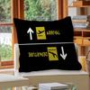 Pilot Captain Stripes Pillowcase Toon Gift Cushion Cover Bedroom Home Sofa Chair Seat Decor Pillow Case