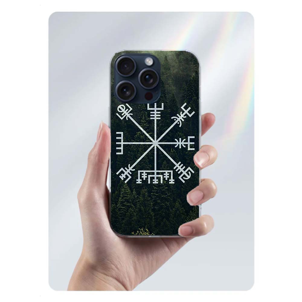 Nordic Norse Capa Phone Case For Iphone 17 Air 16 Pro Max 15 12 Pro 14 Plus 17E 16E 11 13 Mini Cover Cases Fundas Cell Clear TPU