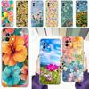 Phone Case For Xiaomi Mi 15 14 13 12 11 Lite 15T 13T 12T Pro Poco X7 X6 X5 Pro 5G X3 NFC F7 F6 F5 Cover Summer Colorful Flower