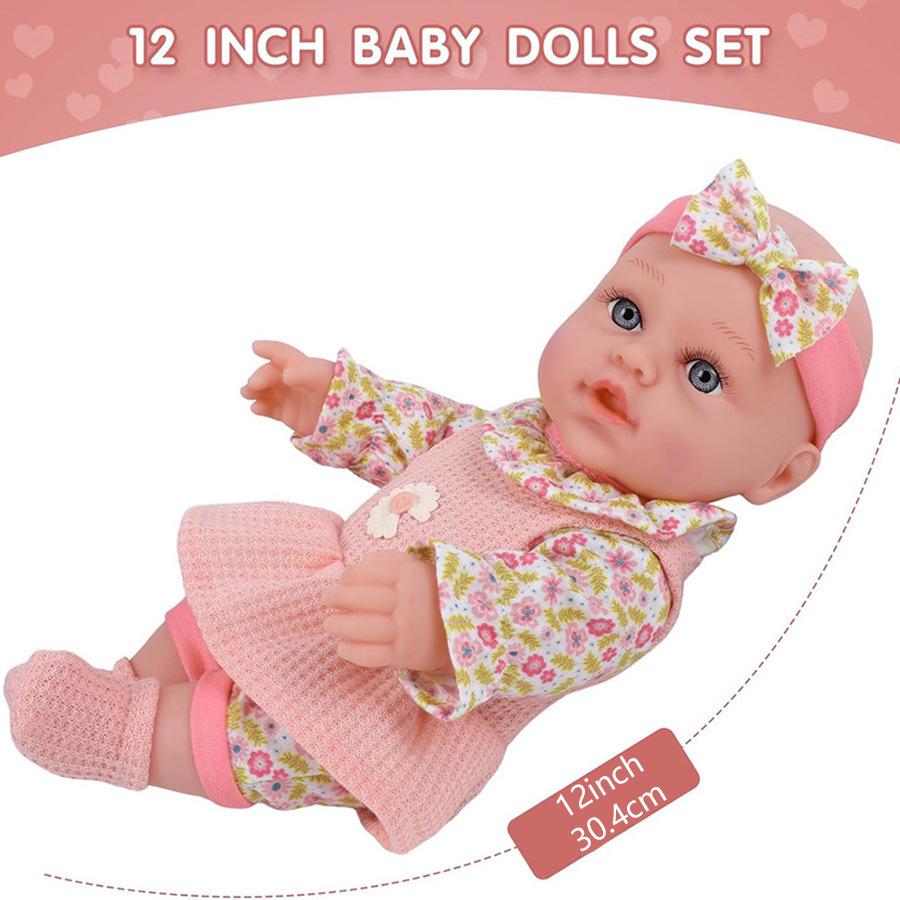 12-inch Reborn Baby Doll Comfort Set for Children