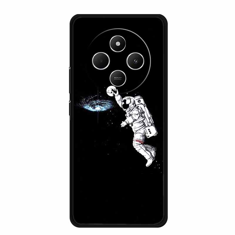 For Xiaomi Poco C75 Case PocoC75 Coque Black Silicone Soft Phone Case For Redmi 14C 14R A3 Pro Back Cover Case Redmi14C 14 C Bag