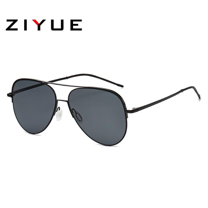 Men s Polarized Nylon Sunglasses - Outdoor Fishing, Sun Protection, Fashionable Metal Double Bridge, Driving Glasses