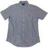 Polo Printed Single-Breasted Collar Pocket Short Sleeve Shirt Men Shirts Blue 710745385-003