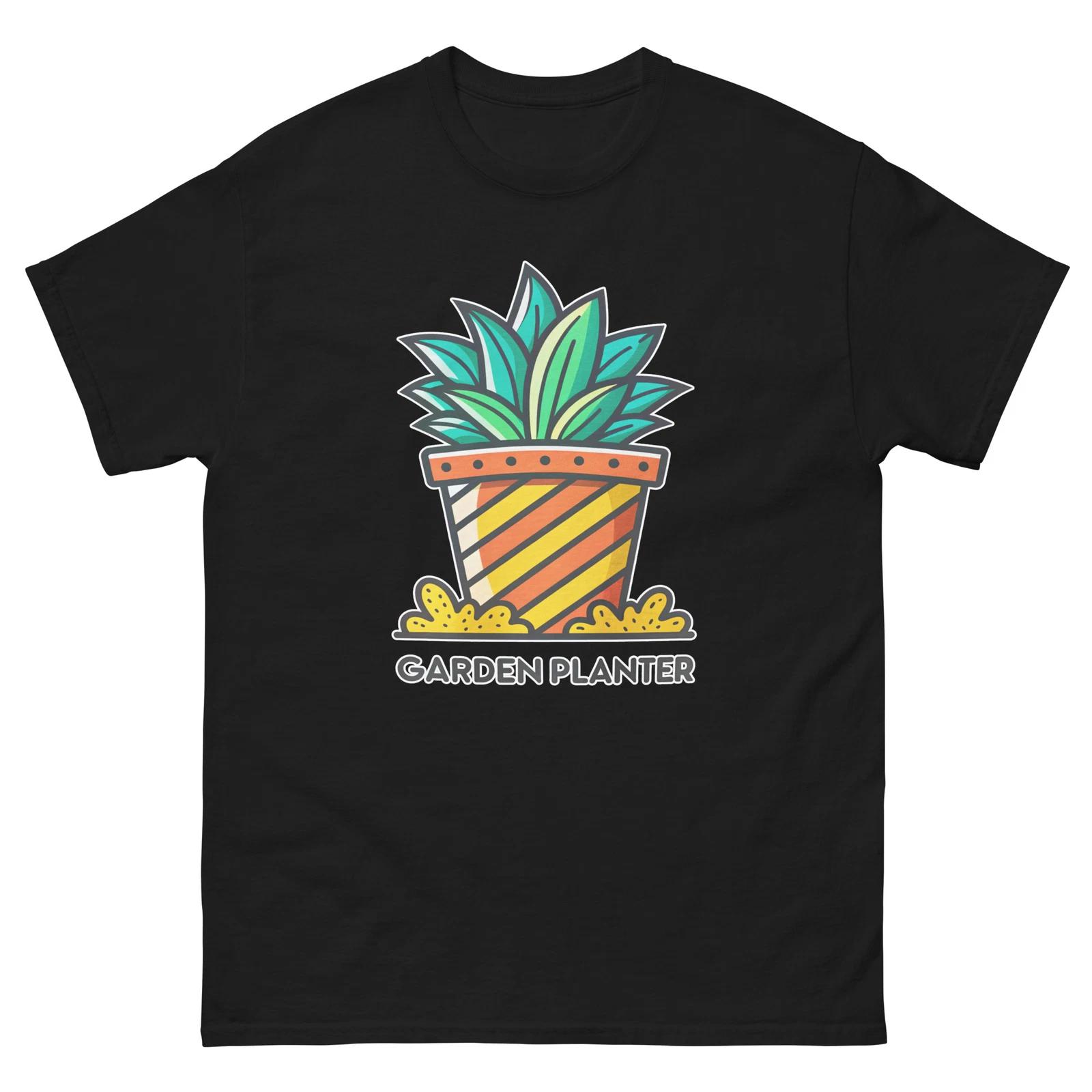 Garden Planter Object Place Item Urban T-Shirt 2XL