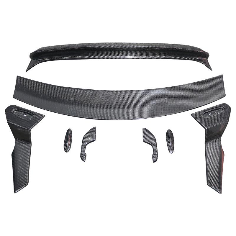 MINI F56 Carbon Fiber Rear Spoiler - GIOMIC Style Roof Wing Accessory for COOPER Upgrade