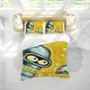 Cartoon F-Futurama Duvet Cover Set Soft Wash Bed 3 Piece Summer Comfortable Student Dormitory Home Baby Bedding Best seller