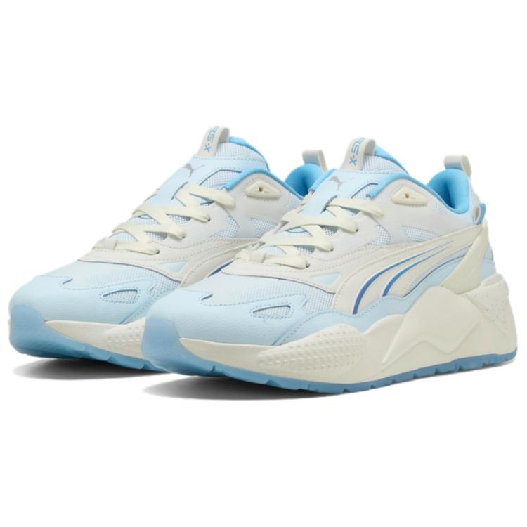 Puma Rs-X Efekt Awe-Quatic Comfortable Soft Low-Top Lifestyle Sneakers Unisex Sneakers White Blue 404051-02