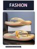 Men's Lightweight Cross-Border EVA Flip-Flops: Trendy Outdoor Casual Beach Slippers with Comfort Step.