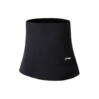 Li Ning Badminton Series Solid Color Quick-Dry Cool Skirt Shorts Women Shorts Black ASKS144-4