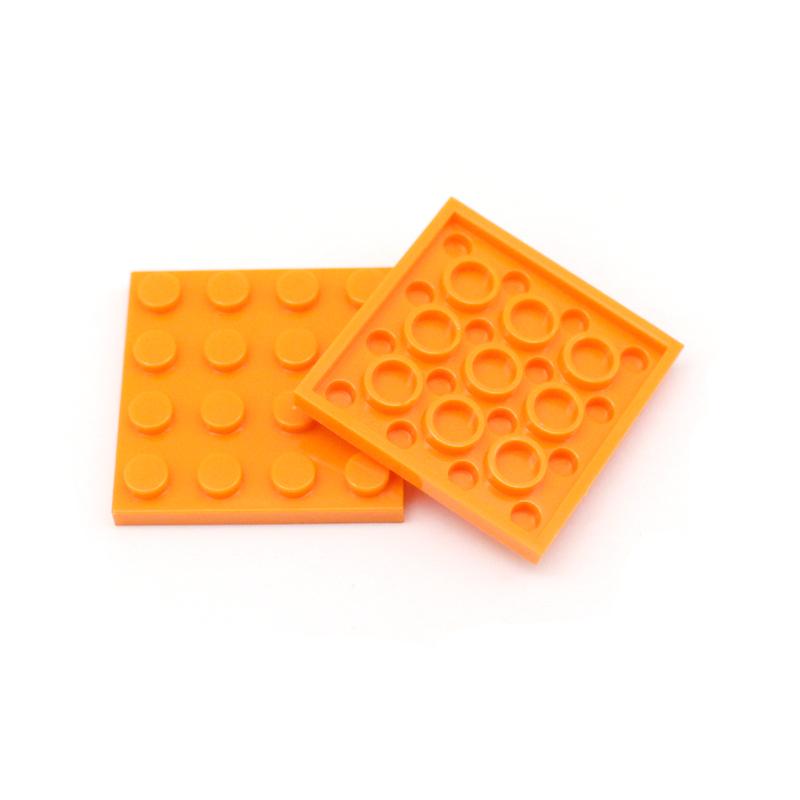 4x4 Dots Baseplate 10PCS Buiding Blocks 3031 DIY Classic Developing Educational MOC Bricks Bulk Parts Construction Set
