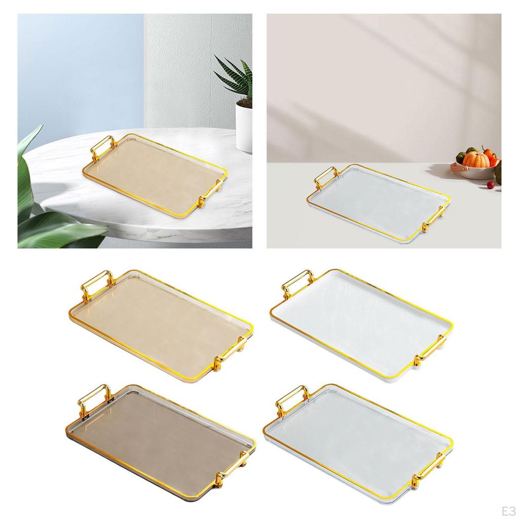 Decorative Tray for Serving Food And Drinks Ideal Housewarming Events