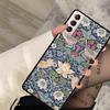 William Morris Strawberry Thief Case For Samsung Galaxy S20 FE S8 S9 S10 Note 10 Plus Note 20 S21 S22 Ultra Back Cover