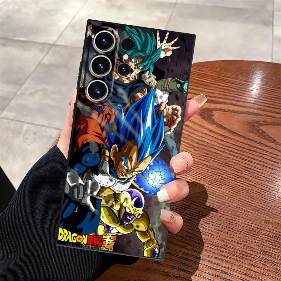 Case for Samsung Galaxy S26 S20 S10 S9 S21 FE Note 20 Ultra 8 9 10 S25 Ultra S23 S24 Plus Funda Phone Cover Dragon Ball Anime