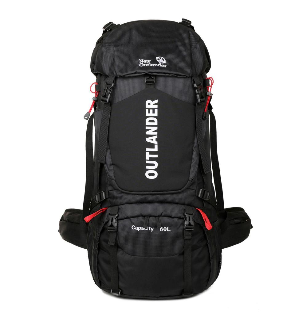 60L Outdoor Hiking & Mountaineering Backpack with Double Shoulder Straps