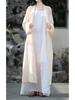Retro Zen Belted Cardigan: Literary Style, Sun Protection, 3 Colors.
