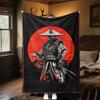 1PC Samurai Warrior Cosplay Costume Blanket Soft Comfortable All Seasons Perfect Sofa Office Travel Home Gift Idea