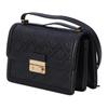 Tory Burch T Monogram Adjustable Strap Leather Crossbody Bag Women Bags Black 160210-001