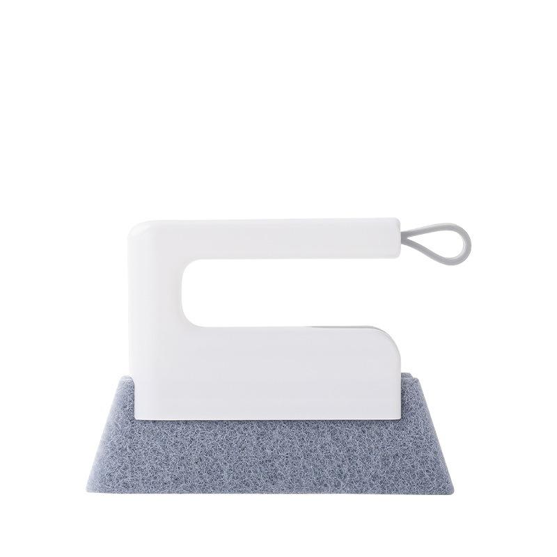 Spazzola per la Pulizia dei Vetri Staccabile Due in Uno in Plastica Senza Angoli Ciechi o Spazi Vuoti Spazzola per Scanalature di Porte e Finestre