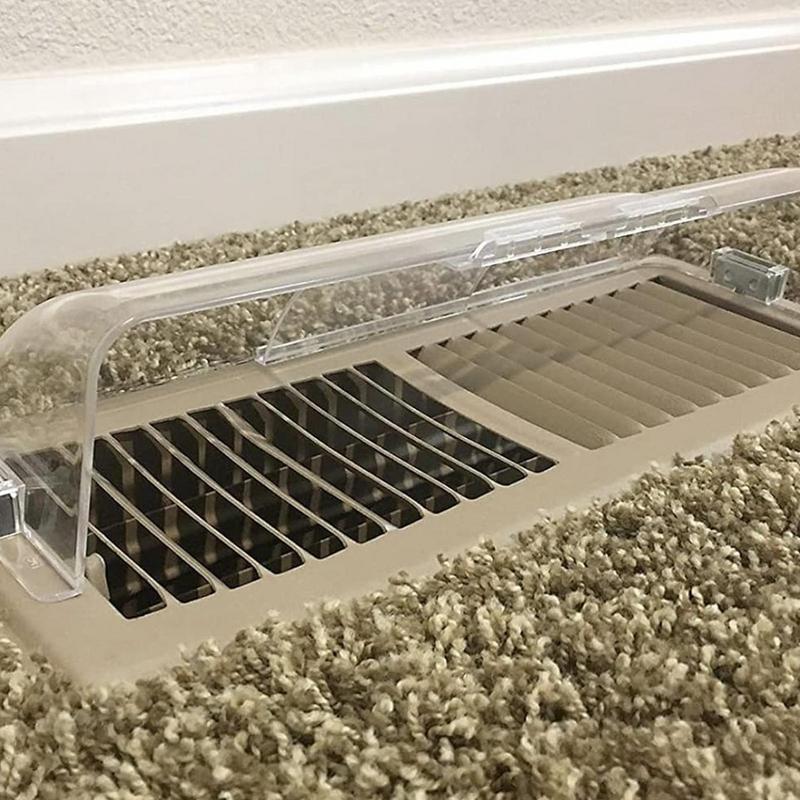 AC Air Vent Deflector Magnetic Adjustable Vent Covers ForHome Floor Registers/Ceiling Registers/Heat/Under Furniture