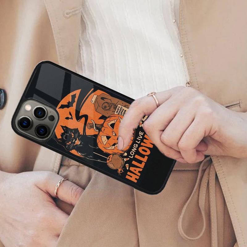 Halloween Aesthetic Magnetic Phone Case For APPLE iPhone 17 Air 16 14 13 12 Pro Max 15 Plus Wireless Charge With MagSafe Cover