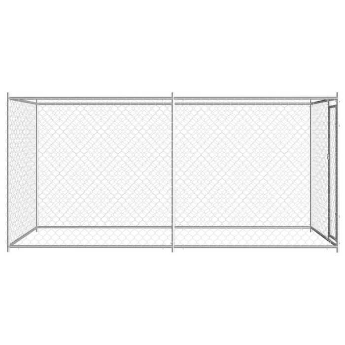 VidaXL Chenil d'Extérieur pour Chiens Enclos Cage Chiots Animaux Extérieur 145025