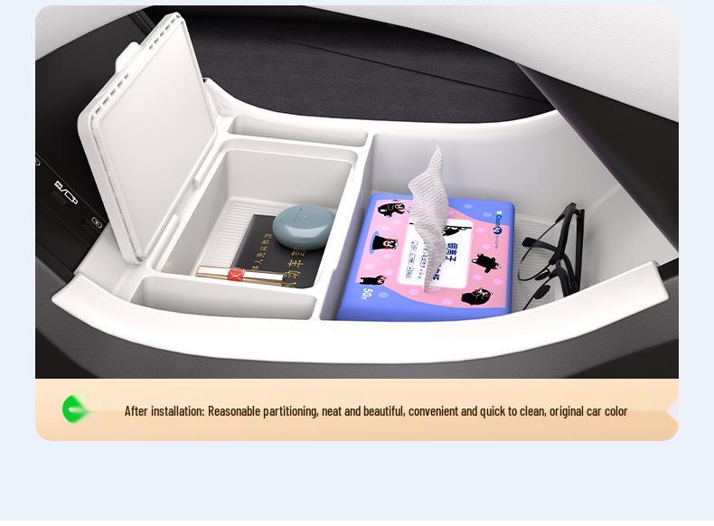 Silicone Dustproof Storage Box for BYD N8L Center Console