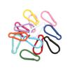 DIY Making Jewelry Safety Buckle Metal Camping Carabiner Hook Key Ring D Carabiner Keychain Clip