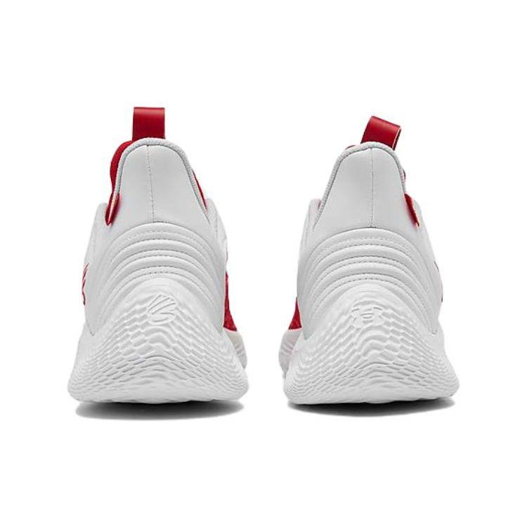 Curry Brand Curry Flow 9 Team White Red Men Sneakers 3025631-100