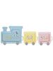 Nishiki Kasei Mickey Mouse Train Lunch Perfect for and Made In Character Small and Dryer Safe Plate, Meals, Childcare, Parenting, Japan, Plate, Lunch,